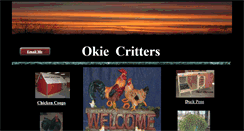 Desktop Screenshot of okiecritters.com